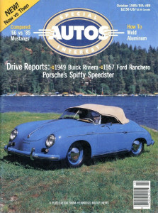 SPECIAL-INTEREST AUTOS 1985 OCT #89 - PORSCHE 356,85 GT,'66 MUSTANG, RANCHERO